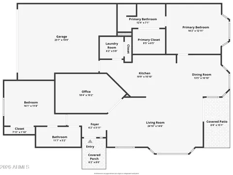 Floorplan - 5830 E Mckellips Rd #27, Mesa, AZ 85215 photo 1 of 1