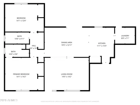 Floorplan - 4211 E Crescent Ave, Mesa, AZ 85206 photo 1 of 1