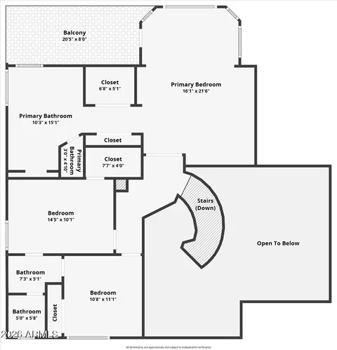 Floorplan - 3141 E Desert Flower Ln, Phoenix, AZ 85048 photo 1 of 2