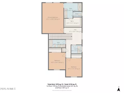 Floorplan - 9423 E Solina Ave, Mesa, AZ 85212 photo 2 of 6