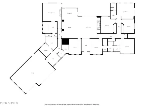 Floorplan - 3414 E Gable Cir, Mesa, AZ 85204 photo 1 of 2