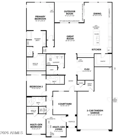 Floorplan - 385 W Ridge Rd, Apache Junction, AZ 85120 photo 1 of 1