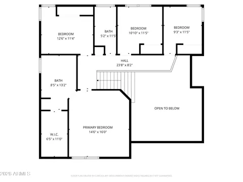 Floorplan - 2301 E Millbrae Ct, Gilbert, AZ 85234 photo 2 of 5