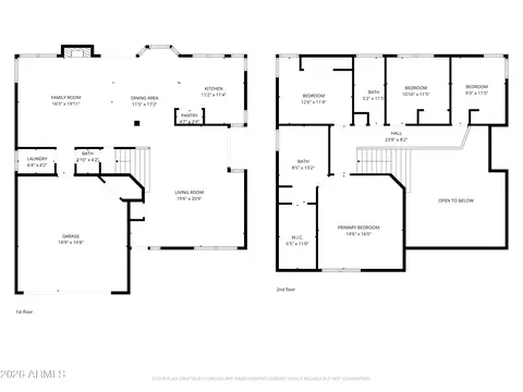 Floorplan - 2301 E Millbrae Ct, Gilbert, AZ 85234 photo 3 of 5