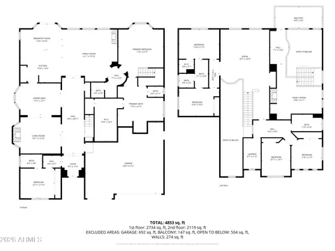 Floorplan - 4122 S Clancy --, Mesa, AZ 85212 photo 3 of 3