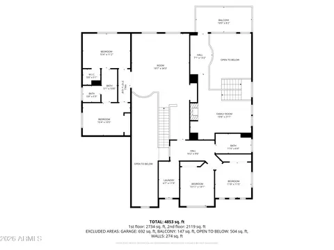Floorplan - 4122 S Clancy --, Mesa, AZ 85212 photo 2 of 3