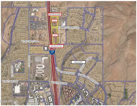 4000 W Arroyo Norte Ave #METES & BOUNDS, New River, AZ 85087