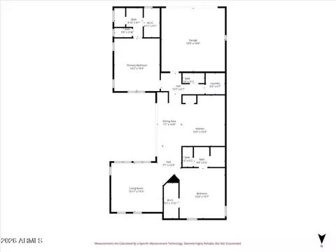 Floorplan - 4636 E Maplewood St, Gilbert, AZ 85297 photo 1 of 1