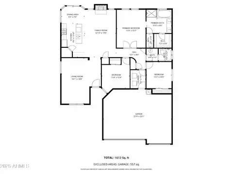 Floorplan - 3024 N Silverado --, Mesa, AZ 85215 photo 1 of 1