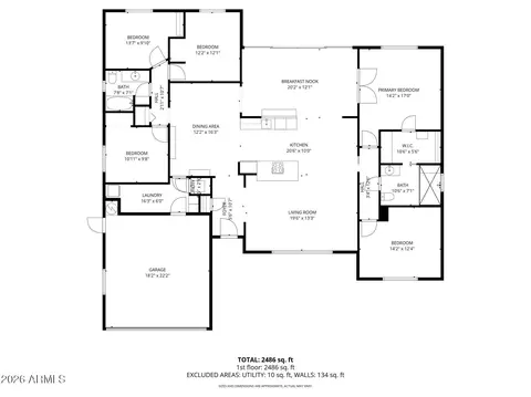 Floorplan - 644 E La Jolla Dr, Tempe, AZ 85282 photo 1 of 1