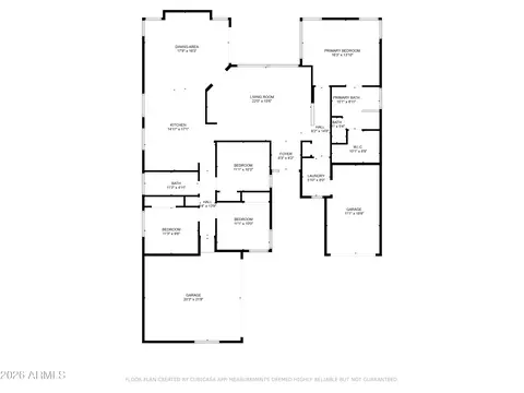 Floorplan - 1865 S Morrison Ln, Gilbert, AZ 85295 photo 1 of 1