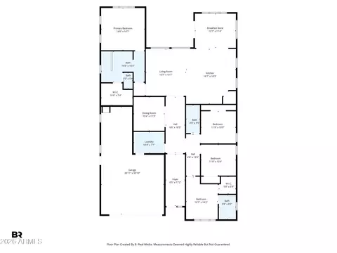 Floorplan - 3835 E Austin Dr, Gilbert, AZ 85296 photo 2 of 2