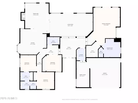 Floorplan - 2630 E Silverwood Dr, Phoenix, AZ 85048 photo 2 of 2