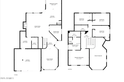 Floorplan - 1723 E Blackhawk Dr E, Phoenix, AZ 85024 photo 2 of 2
