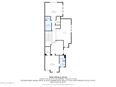 Floorplan - 3432 E Lions St, Phoenix, AZ 85018 photo 3 of 6