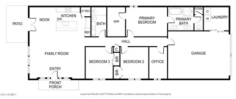 Floorplan - 1246 E Winter Dr, Phoenix, AZ 85020 photo 1 of 1