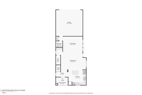 Floorplan - 4366 E Rosemonte Dr, Phoenix, AZ 85050 photo 1 of 3