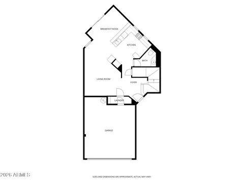 Floorplan - 1072 E Sunburst Ln, Tempe, AZ 85284 photo 2 of 6