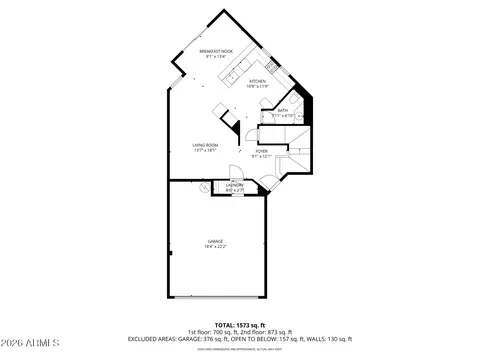 Floorplan - 1072 E Sunburst Ln, Tempe, AZ 85284 photo 1 of 6