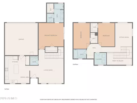 Floorplan - 4261 E Milky Way, Gilbert, AZ 85295 photo 1 of 2