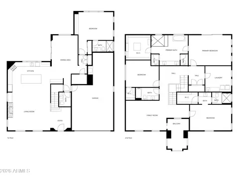 Floorplan - 625 W Echo Ln, Phoenix, AZ 85021 photo 3 of 4