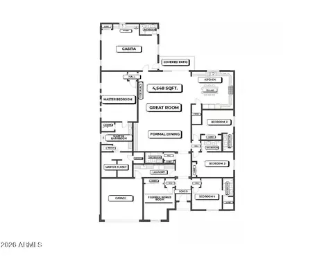 Floorplan - 3002 N 53rd Pl, Phoenix, AZ 85018 photo 2 of 2
