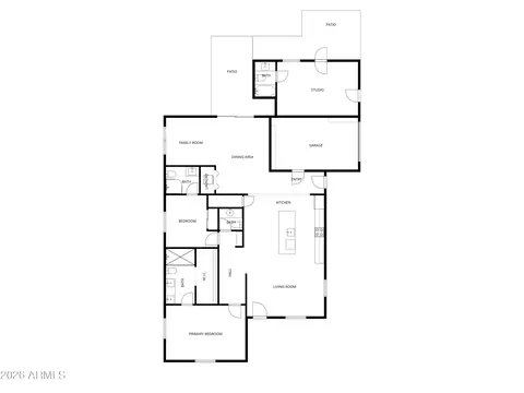 Floorplan - 4401 N 9th Ave, Phoenix, AZ 85013 photo 1 of 1