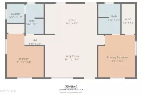 Floorplan - 2900 Long Rifle Pl, Overgaard, AZ 85933 photo 2 of 2
