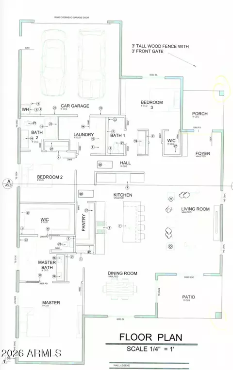 Floorplan - 2645 E Fairmount Ave, Phoenix, AZ 85016 photo 2 of 2
