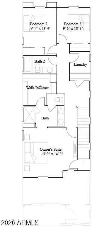Floorplan - 9738 W Verde Ln, Phoenix, AZ 85037 photo 2 of 2
