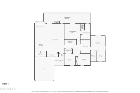 Floorplan - 3752 Emerald Ave, Mesa, AZ 85206 photo 1 of 1