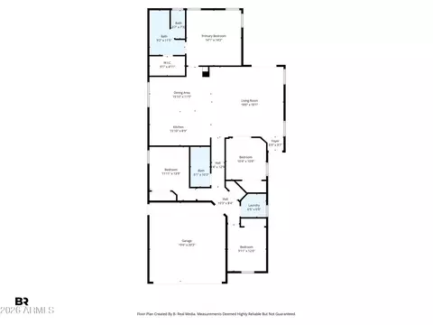 Floorplan - 2700 E Vermont Ct, Gilbert, AZ 85295 photo 2 of 2