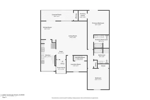 Floorplan - 3048 E Cannon Dr, Phoenix, AZ 85028 photo 1 of 1