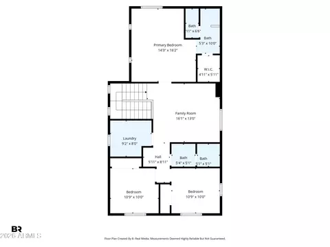 Floorplan - 1317 S Banning St, Gilbert, AZ 85296 photo 2 of 6