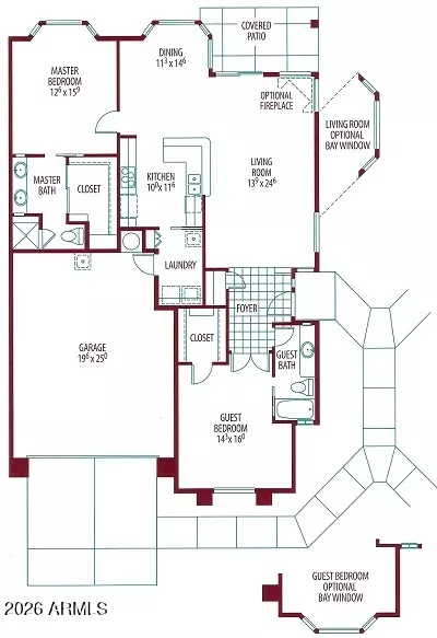 Floorplan - 4202 E Broadway Rd #199, Mesa, AZ 85206 photo 1 of 2
