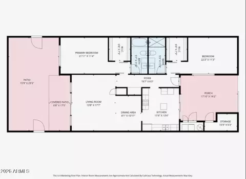 Floorplan - 1030 E Bethany Home Rd #6, Phoenix, AZ 85014 photo 1 of 1