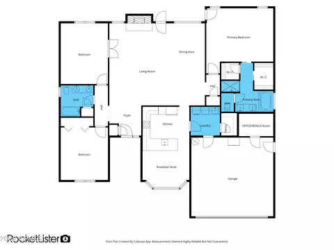 Floorplan - 537 E Hackamore St, Mesa, AZ 85203 photo 1 of 1