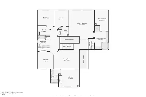 Floorplan - 3469 E Cabazon Ct, Gilbert, AZ 85297 photo 2 of 3