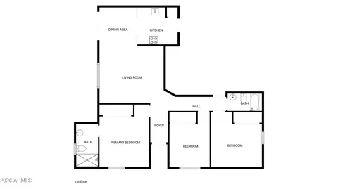 Floorplan - 406 E Behrend Dr, Phoenix, AZ 85024 photo 1 of 1