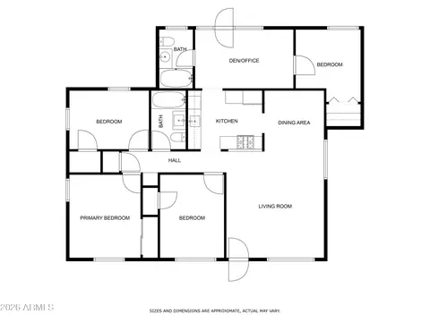 Floorplan - 1609 E Williams St, Tempe, AZ 85281 photo 1 of 1