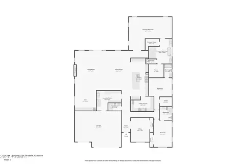 Floorplan - 3913 E Campbell Ave, Phoenix, AZ 85018 photo 1 of 1