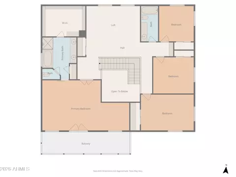 Floorplan - 2676 E La Costa Dr, Gilbert, AZ 85298 photo 3 of 4