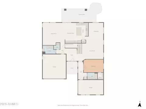 Floorplan - 2676 E La Costa Dr, Gilbert, AZ 85298 photo 1 of 4