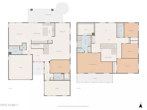 Floorplan - 2676 E La Costa Dr, Gilbert, AZ 85298 photo 4 of 4