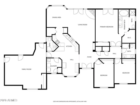 Floorplan - 22843 E Ivanhoe St, Mesa, AZ 85212 photo 2 of 4