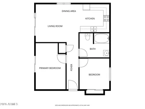 Floorplan - 22843 E Ivanhoe St, Mesa, AZ 85212 photo 3 of 4