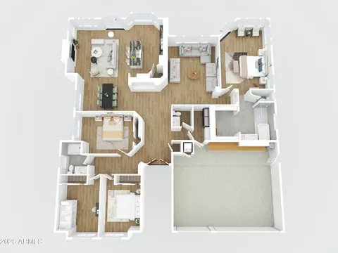 Floorplan - 2451 E Dry Creek Rd, Phoenix, AZ 85048 photo 2 of 3