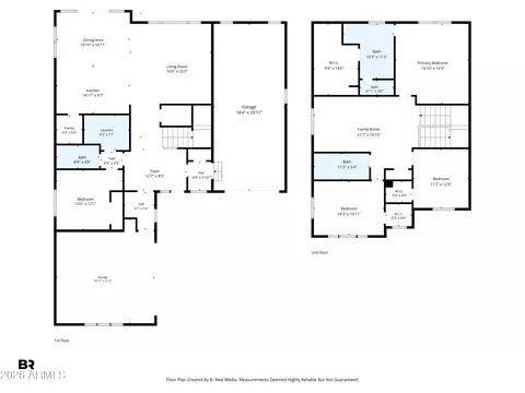 Floorplan - 10061 E Cotton Rd, Florence, AZ 85132 photo 3 of 3
