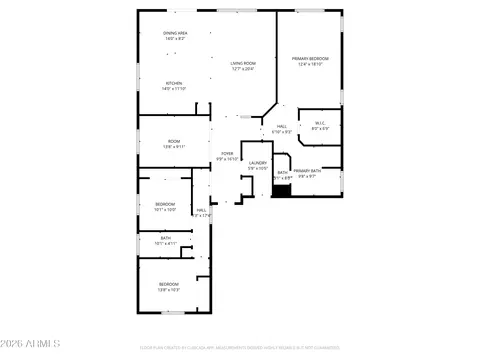 Floorplan - 1717 E Beautiful Ln, Phoenix, AZ 85042 photo 1 of 1