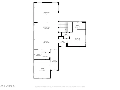 Floorplan - 9531 E Ripple Dr, Mesa, AZ 85212 photo 2 of 3